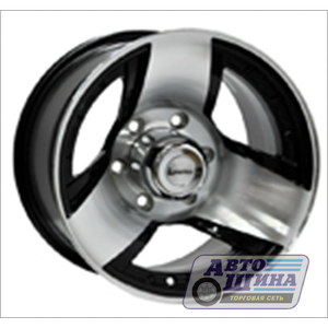 Диски 5.5J13 ET9  D58.6 Lorenso 1729  (4x98) BKF арт.13022 (Китай)