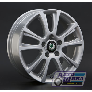 Диски 6.5J16 ET50  D57.1 Replica LA Skoda 4  (5x112) GM (Китай)