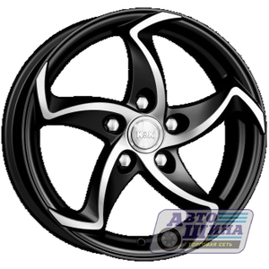 Диски 6.5J15 ET50  D67.1 КиК Ландау (КС525)  (5x114.3) Алмаз черный (Россия)