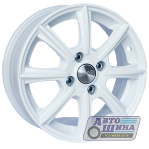 Диски 5.5J14 ET49  D56.6 СКАД Монако  (4x100) Белый арт.1670523 (Россия)