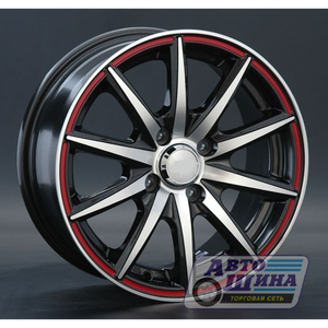 Диски 6.0J15 ET35 D58.6 NZ Wheels F-18 (4x98) BKPRS, арт.9116695 (Китай)