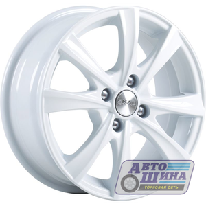 Диски 6.0J15 ET48  D54.1 СКАД Мальта  (4x100) Белый арт.1640623 (Россия)