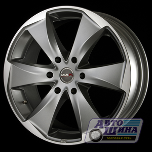 Диски 7.0J16 ET50  D84.1 MAK Raptor 6  (6x130) Silver GG арт.F7060RCGG50M4 (Тайвань)