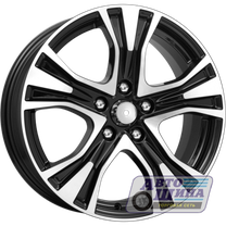 Диски 7.0J17 ET45 D60.1 КиК КС673 Toyota Camry ZV (5x114.3) Алмаз Черный, арт.63568 (Россия)