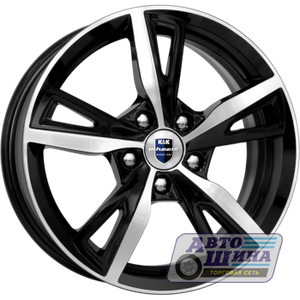 Диски 6.5J16 ET45  D67.1 КиК Фишт (КС690)  (5x108) Алмаз черный арт.64979 (Россия)