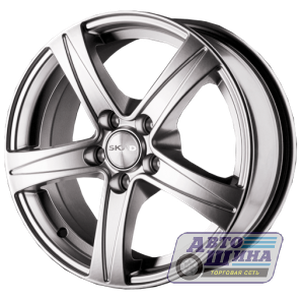 Диски 6.5J15 ET43  D67.1 СКАД Сакура (Sakura)  (5x114.3) Алмаз-Белый арт.1271924 (Россия)