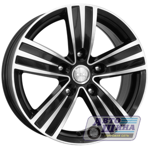 Диски 8.5J18 ET40  D71.6 КиК да Винчи (КС528)  (5x130) Алмаз черный арт.13463 (Россия)