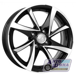 Диски 6.5J16 ET39 D56.6 КиК Игуана (КС570) (5x105) Алмаз Черный, арт.r28298 (Россия)
