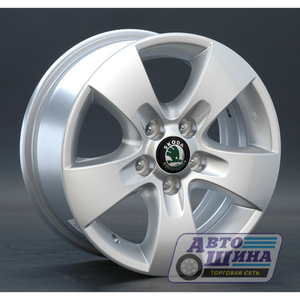 Диски 6.0J14 ET43  D57.1 Replica LA Skoda 10  (5x100) W (Китай)