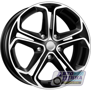 Диски 6.5J16 ET40  D66.1 КиК КС674 Nissan Juke (5x114.3) Алмаз черный арт.64076 (Россия)