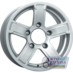 Диски 6.5J15 ET15  D98 КиК Ангара (КС462)  (5x139.7) Сильвер арт.А5728 (Россия)