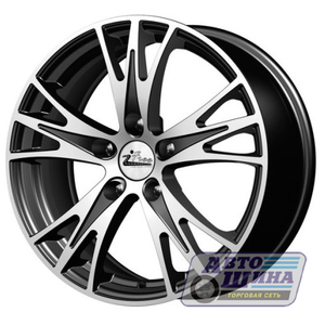 Диски 7.0J16 ET40  D67.1 КиК iFree Трейсер (КС481)  (5x100) Блэк Джек арт.186806 (Россия)