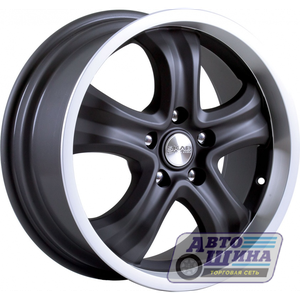 Диски 7.5J17 ET35  D57.1 СКАД Вольф (Wolf)  (5x100) Антрацит-Алмаз арт.1850020 (Россия)