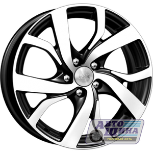 Диски 6.5J16 ET50  D63.3 КиК Палермо (КС607)  (5x108) Алмаз черный (Россия)