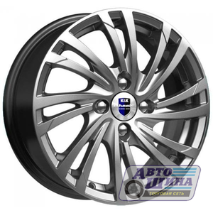 Диски 6.0J15 ET40  D60.1 КиК Мейола (КС643)  (4x100) Блэк Платинум арт.r64741 (Россия)