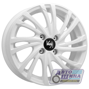 Диски 6.0J15 ET48 D54.1 КиК Мейола (КС643) (4x100) Вайт, арт.r28296 (Россия)