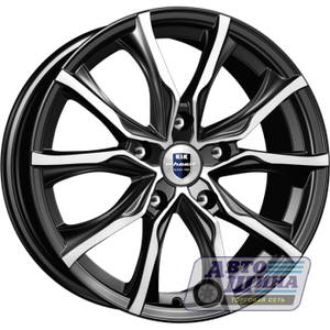 Диски 7.5J17 ET41  D67.1 КиК Твист (КС697)  (5x114.3) Алмаз черный (Россия)