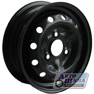 Диски 4.0J12 ET40 D60.5 Mefro (Аккурайд) ВАЗ-1111 Ока (3х98) Черный (Тольятти)