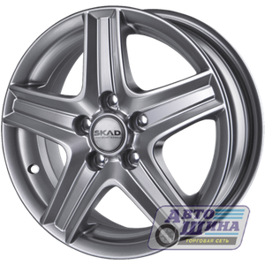 Диски 6.0J15 ET47  D67.1 СКАД Магнум  (5x114.3) Гальвано арт.1630429 (Россия)