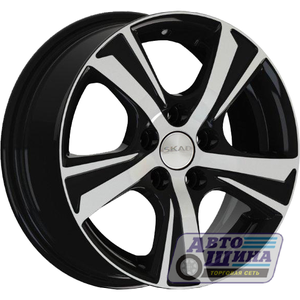 Диски 5.5J14 ET38  D57.1 СКАД Крит  (5x100) Алмаз арт.2050205 (Россия)