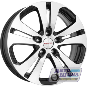 Диски 6.5J17 ET42  D57.1 КиК КС625 VW Passat  (5x112) Алмаз Черный арт. 67988 (Россия)