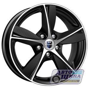 Диски 6.5J16 ET45  D67.1 КиК Кинезис (КС679)  (5x114.3) Алмаз Черный арт.63678 (Россия)