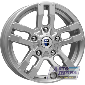 Диски 6.0J16 ET40 D98 КиК Штокман (КС723) (5x139.7) Сильвер, арт.66658 (Россия)