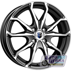 Диски 6.0J16 ET50 D60.1 КиК Brent (КС733) (4x100) Алмаз Черный (Россия)