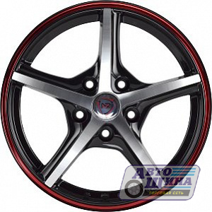 Диски 6.5J15 ET35  D58.6 NZ Wheels SH667  (4x98) BKFRS арт.9129421 (Китай)