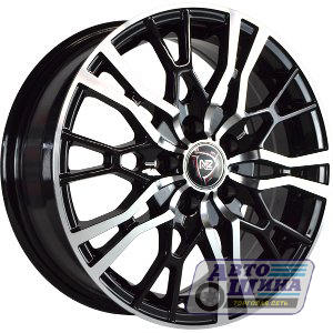 Диски 6.5J16 ET50  D60.1 NZ Wheels SH658  (4x100) BKF (Китай)