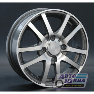 Диски 6.0J15 ET47  D57.1 LS Wheels LS NG450  (5x112) GMF-серый с полир. (Китай)