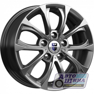 Диски 6.5J15 ET38 D67.1 КиК Urals (КС732) (5x100) Дарк Платинум, арт.72145 (Россия)