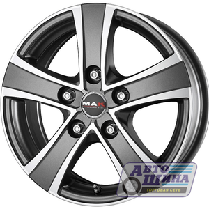 Диски 6.5J15 ET35  D67.1 MAK VAN 5  (5x120) Ice Titan арт.F6550V5IQ50D2 (Таиланд)