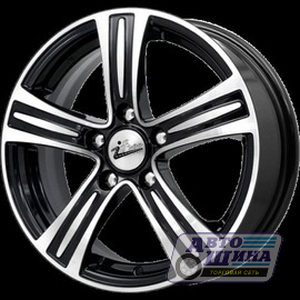 Диски 6.0J15 ET43  D67.1 КиК iFree S.U. (КС691)  (5x108) Блэк Джек арт.275804 (Россия)