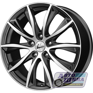 Диски 7.5J18 ET38  D67.1 КиК iFree Каzантип (КС684)  (5x100) Блэк Джек арт.338805 (Россия)