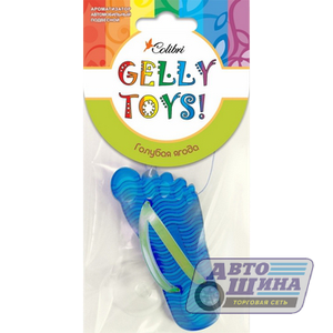 Освежитель воздуха подвесной гелевый "Gelly Toys Сланец" Голубая ягода арт. GLT-05