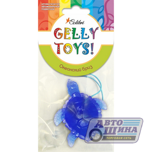 Освежитель воздуха подвесной гелевый "Gelly Toys Черепаха" Океанический бриз арт. GLT-09