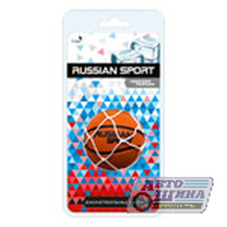 Освежитель воздуха подвесной "Russian Sport Баскетбольный мяч" Черная линия арт. RS-07