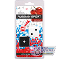 Освежитель воздуха подвесной "Russian Sport Игральные кубики" Вишня арт. RS-16