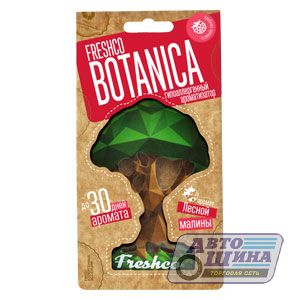 Освежитель воздуха подвесной картонный "Botanica" Лимонная свежесть арт. BTN-02