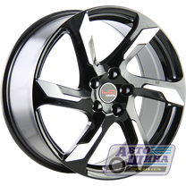 Диски 6.5J16 ET50  D63.3 Replica LA Concept Ford 522  (5x108) BKF (Китай)