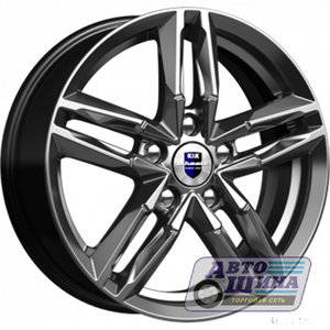 Диски 6.0J16 ET48  D57.1 КиК Sayan (КС731)  (5x112) Блэк Платинум арт.r67883 (Россия)