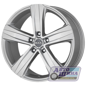 Диски 7.0J17 ET55  D65.1 MAK Stone 5 T (5x120) Silver (Италия)