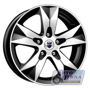 Диски 6.5J16 ET45 D67.1 КиК Crossline (КС713) (5x114.3) Алмаз Черный, арт.66131 (Россия)