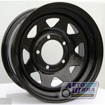 Диски 7.0J16 ET10 D110.5 Magnum MG83B (MG84B) (5x139.7) Black, УАЗ / Suzuki арт.5010 (4010) (Китай)