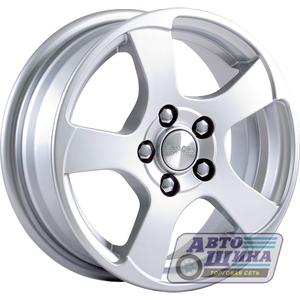 Диски 5.5J14 ET35  D58.6 СКАД Акула  (4x98) Сильвер арт.1330002 (Россия)