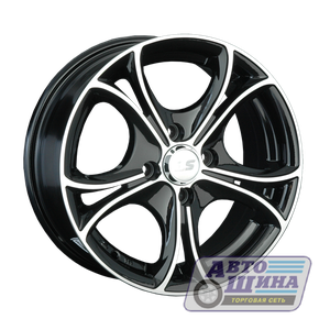 Диски 6.0J14 ET35 D58.6 LS Wheels 393 (4x98) BKF (Китай)