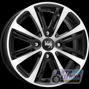 Диски 5.5J14 ET35 D58.5 КиК Беринг (КС648) (4x98) Алмаз Черный, арт.29165 (Россия)