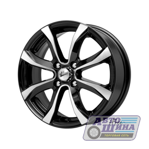 Диски 6.0J15 ET45 D67.1 КиК iFree Дайс (КС696) (4x100) Блэк Джек, арт.265805 (Россия)