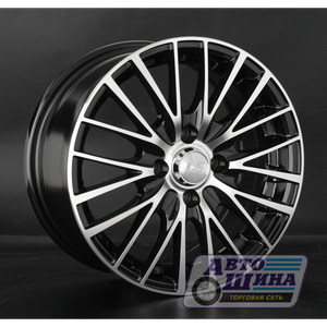 Диски 7.0J16 ET40 D60.1 LS Wheels 768 (4x100) BKF (Китай)